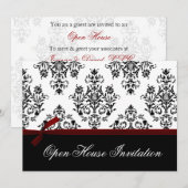 Uitnodiging voor elegante Corporate Party (Voorkant / Achterkant)