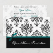 Uitnodiging voor elegante Corporate Party (Voorkant / Achterkant)