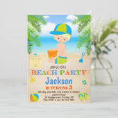 Uitnodiging voor elke verjaardag van elke dag Uitn (Staand voorkant)