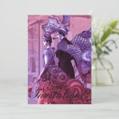 UITNODIGING VOOR ENGAGEMENT PARTY - TWEE AFBEELDI (Staand voorkant)