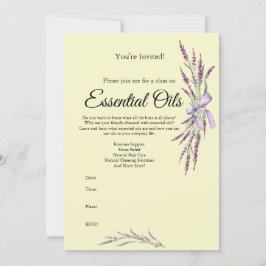 Uitnodiging voor etherische olieklas