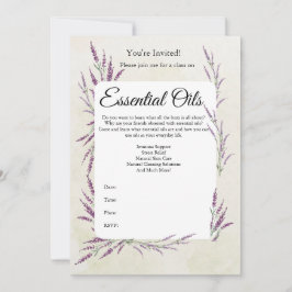 Uitnodiging voor etherische olieklas