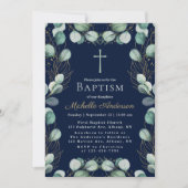 Uitnodiging voor eucalyptus-doop (Voorkant)