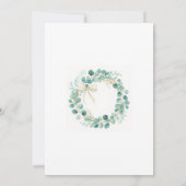 Uitnodiging voor Eucalyptus Ribbon Engagement Part (Achterkant)