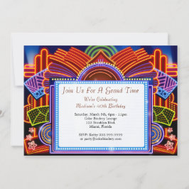 Uitnodiging voor evenement 'A Night Out 7" x 5"