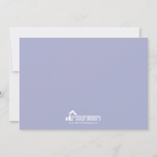 Uitnodiging voor evenement Curtain Call 7" x 5" (Achterkant)