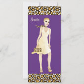 Uitnodiging voor evenement of feest (Achterkant)