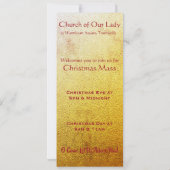 uitnodiging voor evenement van gekleurde glazen ku (Achterkant)