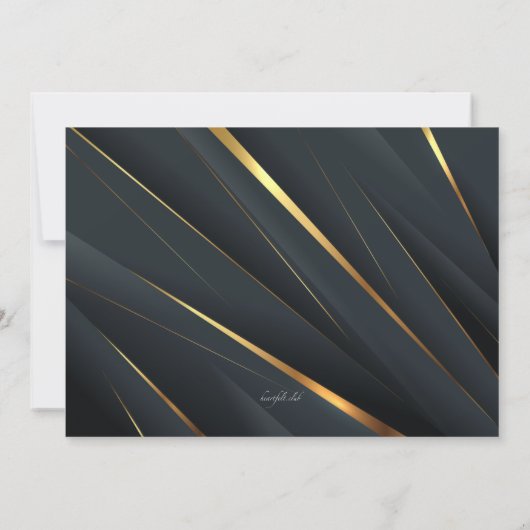 Uitnodiging voor evenementen voor Elegant Support (Achterkant)