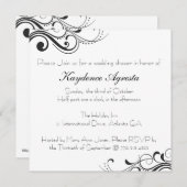 Uitnodiging voor Everduurzame Love Wedding (Voorkant / Achterkant)