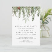 Uitnodiging voor EVERGREEN feestdagen (Staand voorkant)