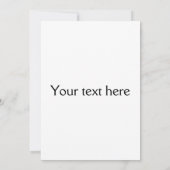 Uitnodiging voor familie van skateboard dachshund (Achterkant)