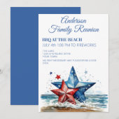 Uitnodiging voor familiereünie (Voorkant / Achterkant)
