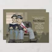 Uitnodiging voor favoriete Comedians (Voorkant / Achterkant)