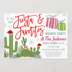 Uitnodiging voor favoriete kerstfeestjes, Christus