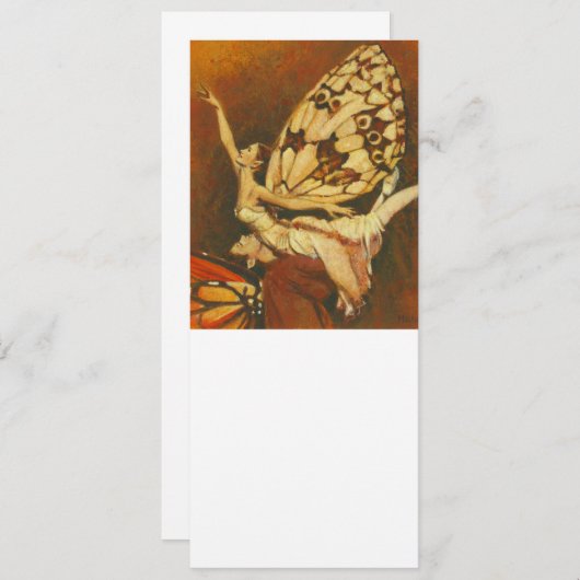 Uitnodiging voor feeënkoppel (Voorkant / Achterkant)