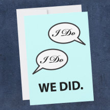 Uitnodiging voor Feest Na de Bruiloft Ik Doe Ik Do