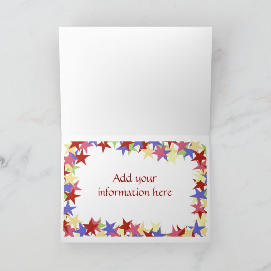 Uitnodiging Voor Feest Template (Binnen)