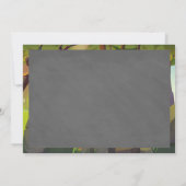 Uitnodiging voor feest van feeën en kabouters (Achterkant)