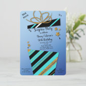 Uitnodiging voor feestdag (Staand voorkant)