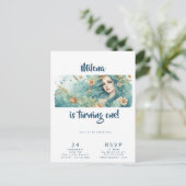 Uitnodiging voor feestdag (Staand voorkant)