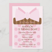 Uitnodiging voor feestdag (Voorkant / Achterkant)