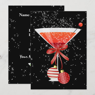 Uitnodiging voor feestdag Cocktail Party