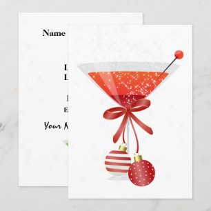 Uitnodiging voor feestdag Cocktail Party