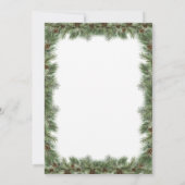 Uitnodiging voor feestdag Cocktail Party (Achterkant)