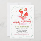 Uitnodiging voor feestdag Cocktail Party (Voorkant)