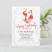 Uitnodiging voor feestdag Cocktail Party (Staand voorkant)