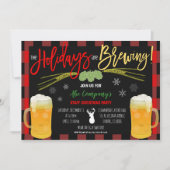 Uitnodiging voor feestdag en feestdag (Voorkant)