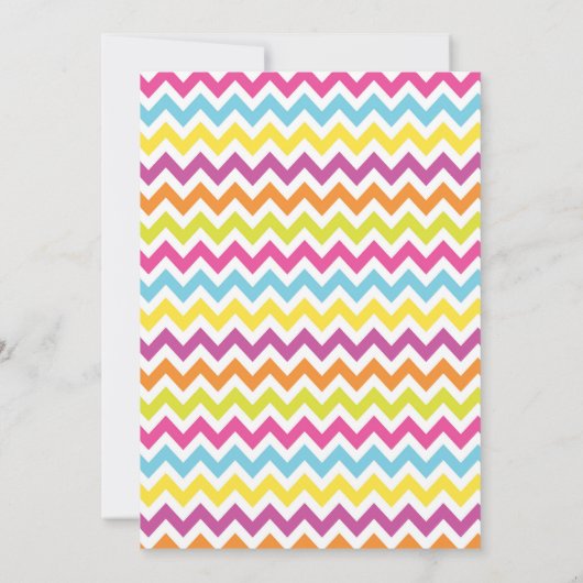 uitnodiging voor feestdag in candyland (Achterkant)