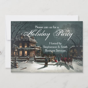 Uitnodiging voor feestdag in Elegant Evening