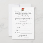 Uitnodiging voor feestdag in Tea (Achterkant)