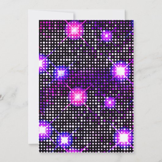 Uitnodiging voor feestdag op dansfeest (Achterkant)