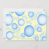 Uitnodiging voor feestdag op feestdag in Blonde me (Achterkant)