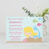 Uitnodiging voor feestdag voor feestelijke feestda (Staand voorkant)