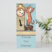 Uitnodiging voor feestdagen - Aangepast (Staand voorkant)