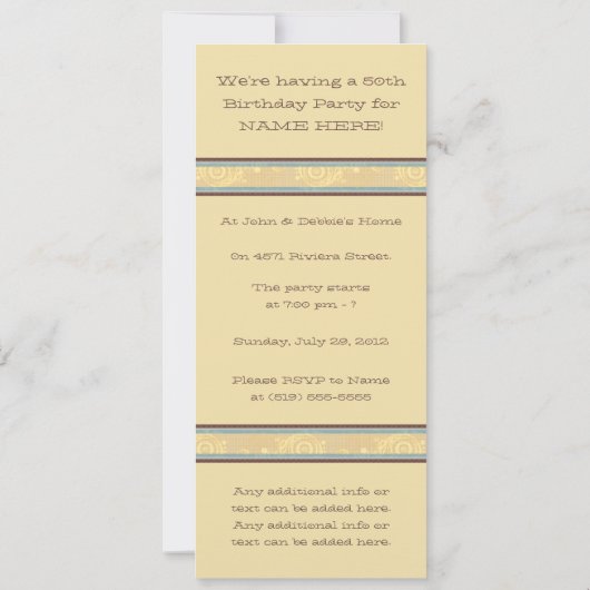 Uitnodiging voor feestdagen - Aangepast (Achterkant)