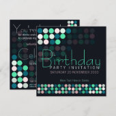 Uitnodiging voor feestdagen in The House Party (Voorkant / Achterkant)