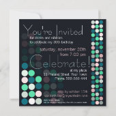 Uitnodiging voor feestdagen in The House Party (Achterkant)