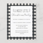 Uitnodiging voor feestdagen met feestdagen voor fe (Voorkant)