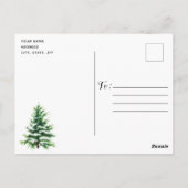 Uitnodiging voor  feestdagen voor Vrachtwagen (Achterkant)