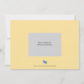 Uitnodiging voor feestelijke bijen (Achterkant)