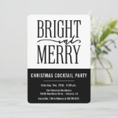 Uitnodiging voor feestelijke en feestelijke modern (Staand voorkant)