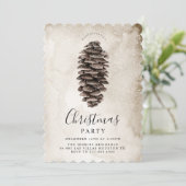 Uitnodiging voor feestelijke feestdagen in Roesti (Staand voorkant)