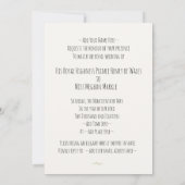 Uitnodiging voor feestelijke Harry en Meghan Royal (Achterkant)