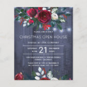 Uitnodiging voor feestelijke kerst (Voorkant)