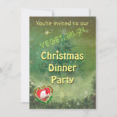 Uitnodiging voor feestelijke kerst (Voorkant)